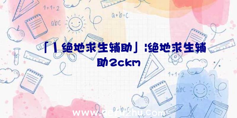 「丨绝地求生辅助」|绝地求生辅助2ckm